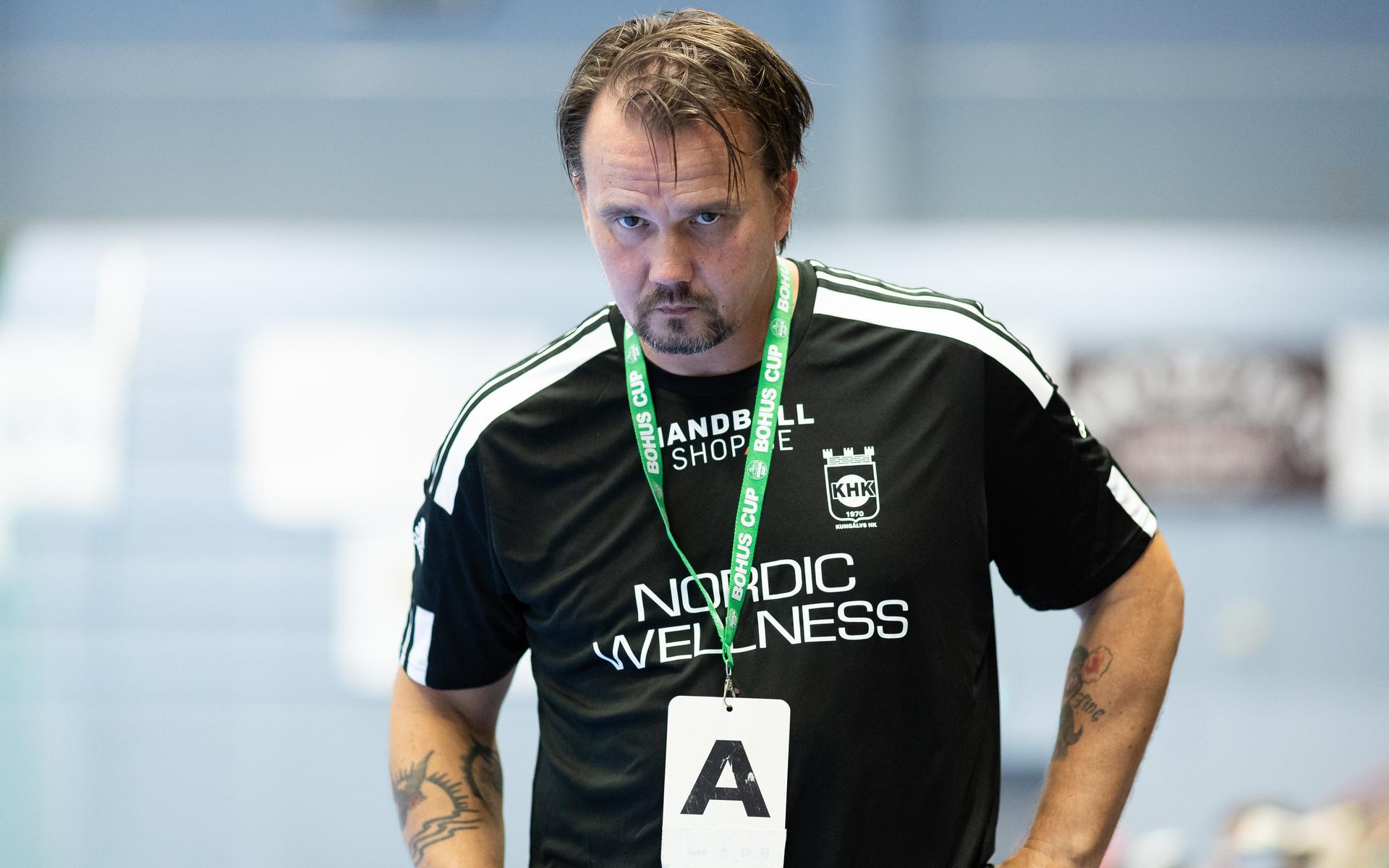 Kungälvs tränare Tomas Bredenfeldt besviken.