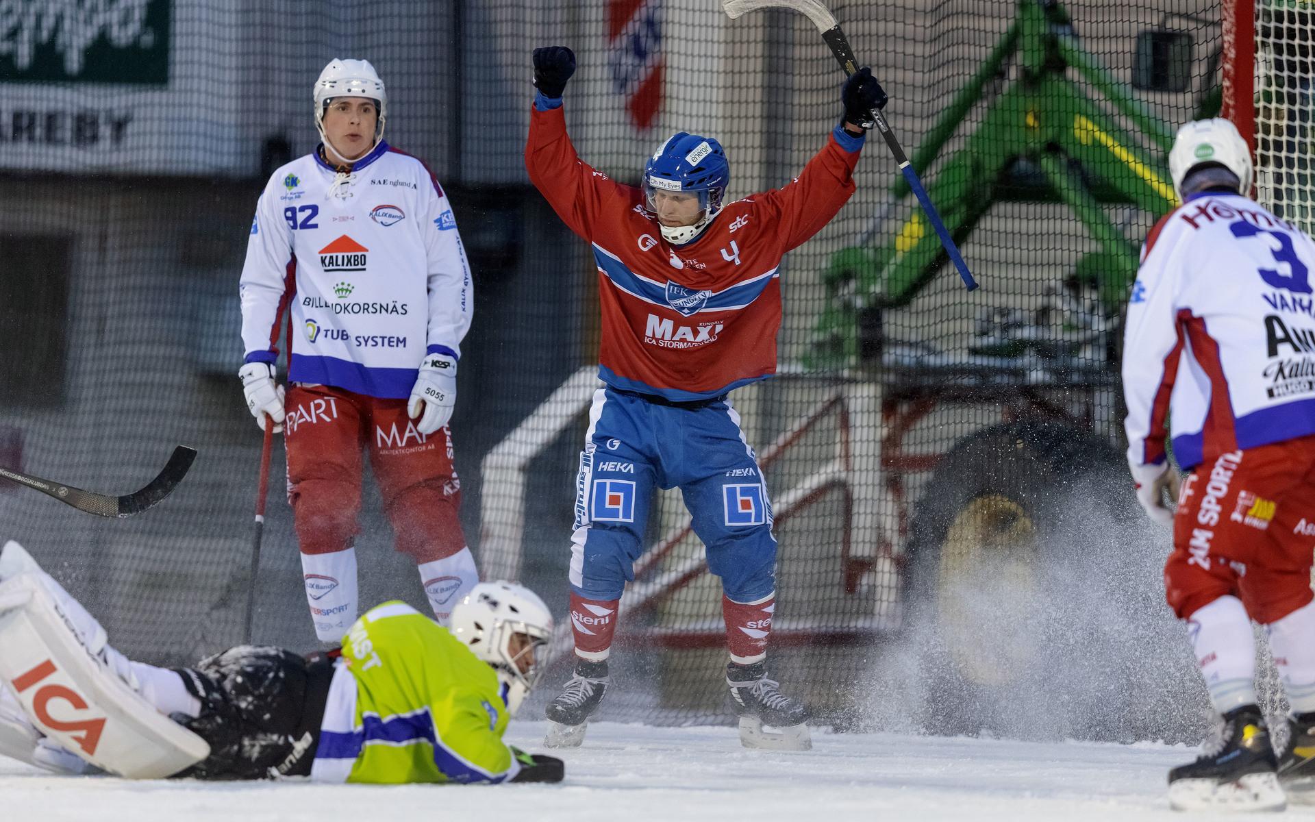 Patrik Sunnanängs jublar över sitt första IFK-mål på SKarpe nord på tio år.