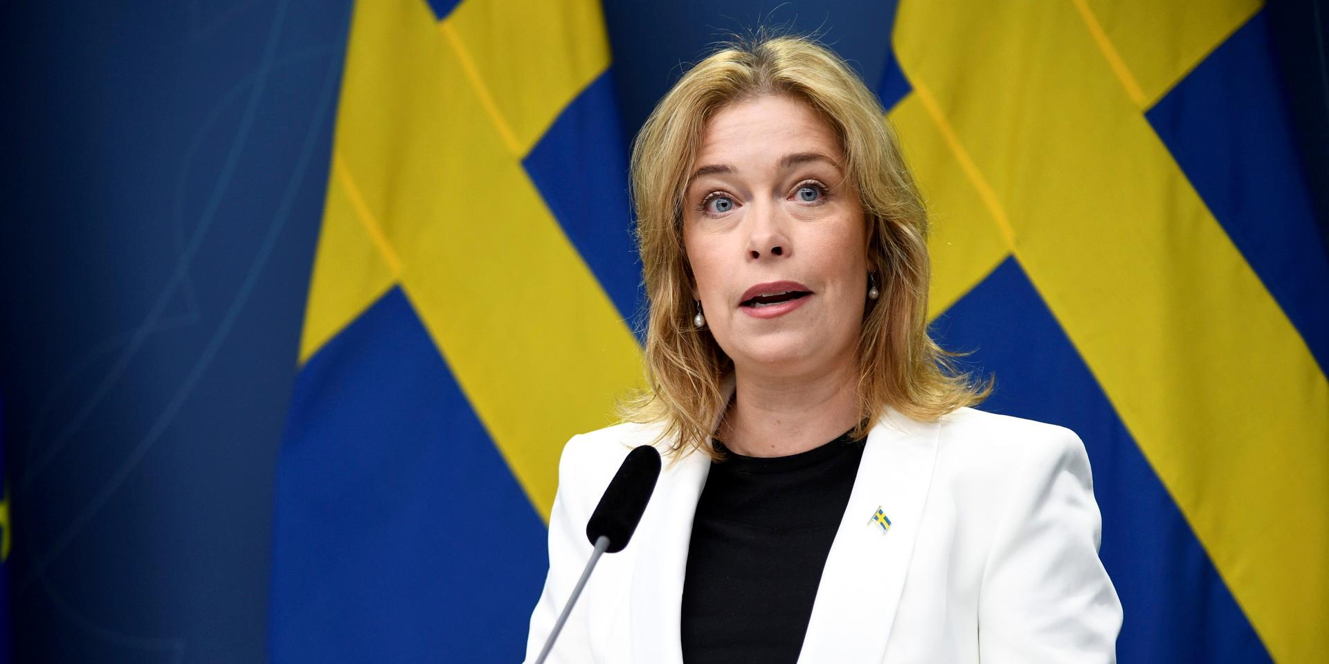 Klimat- och miljöminister Annika Strandhäll (S).