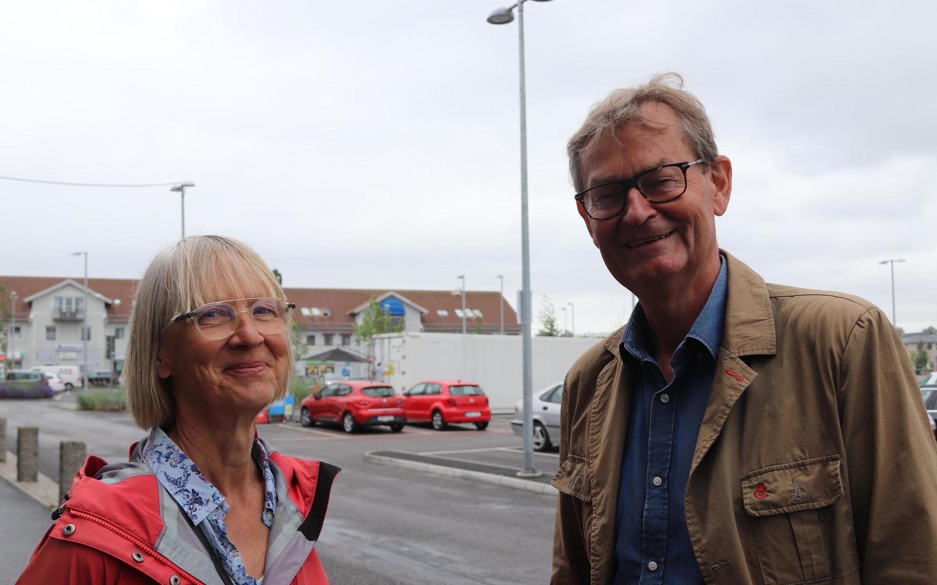 Christian Mattson, 69 och Lillian Fingal, 68 från Marstrand.