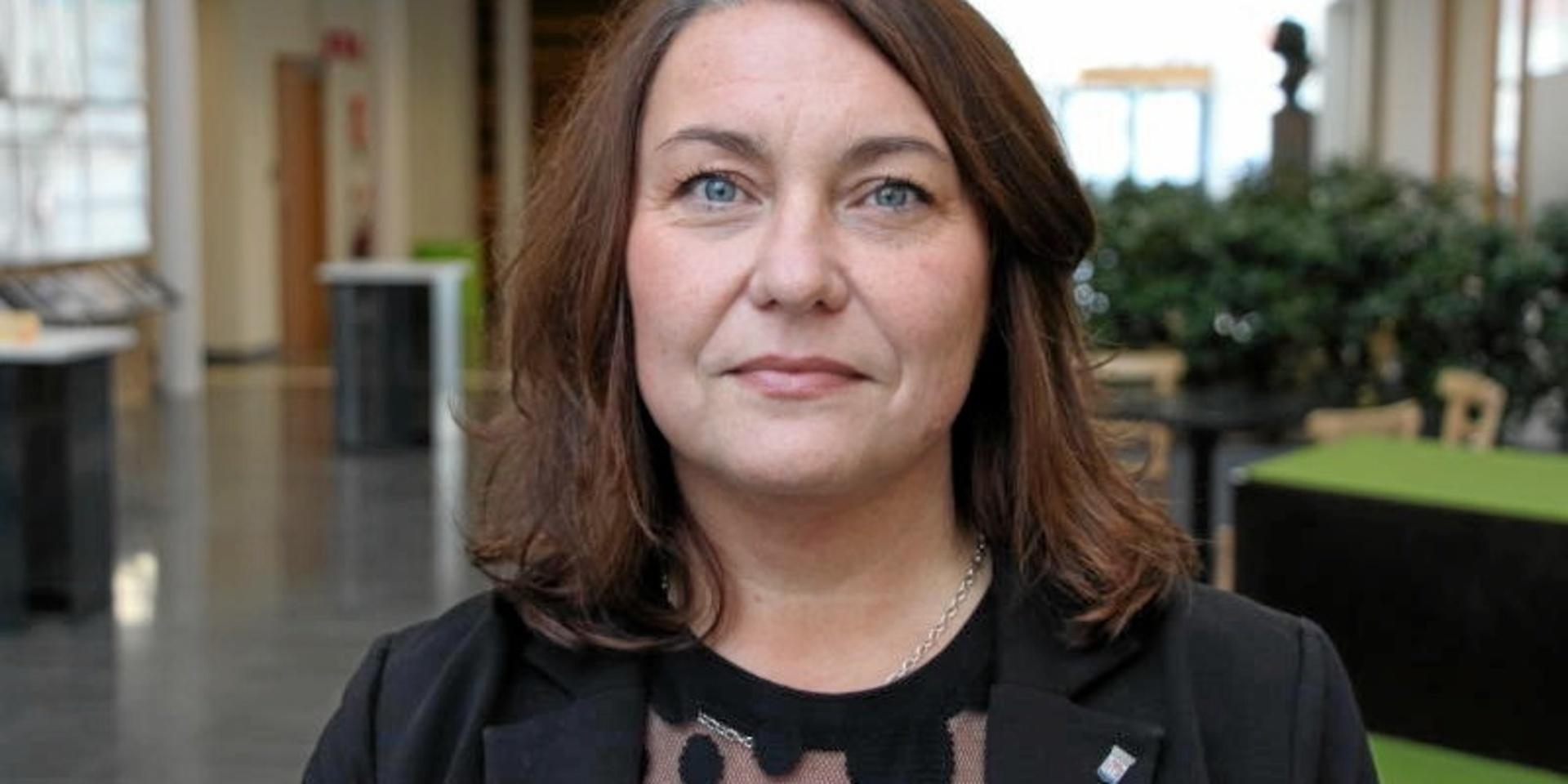 Lena Arnfelt, sektorchef för Trygghet och Stöd i kommunen.