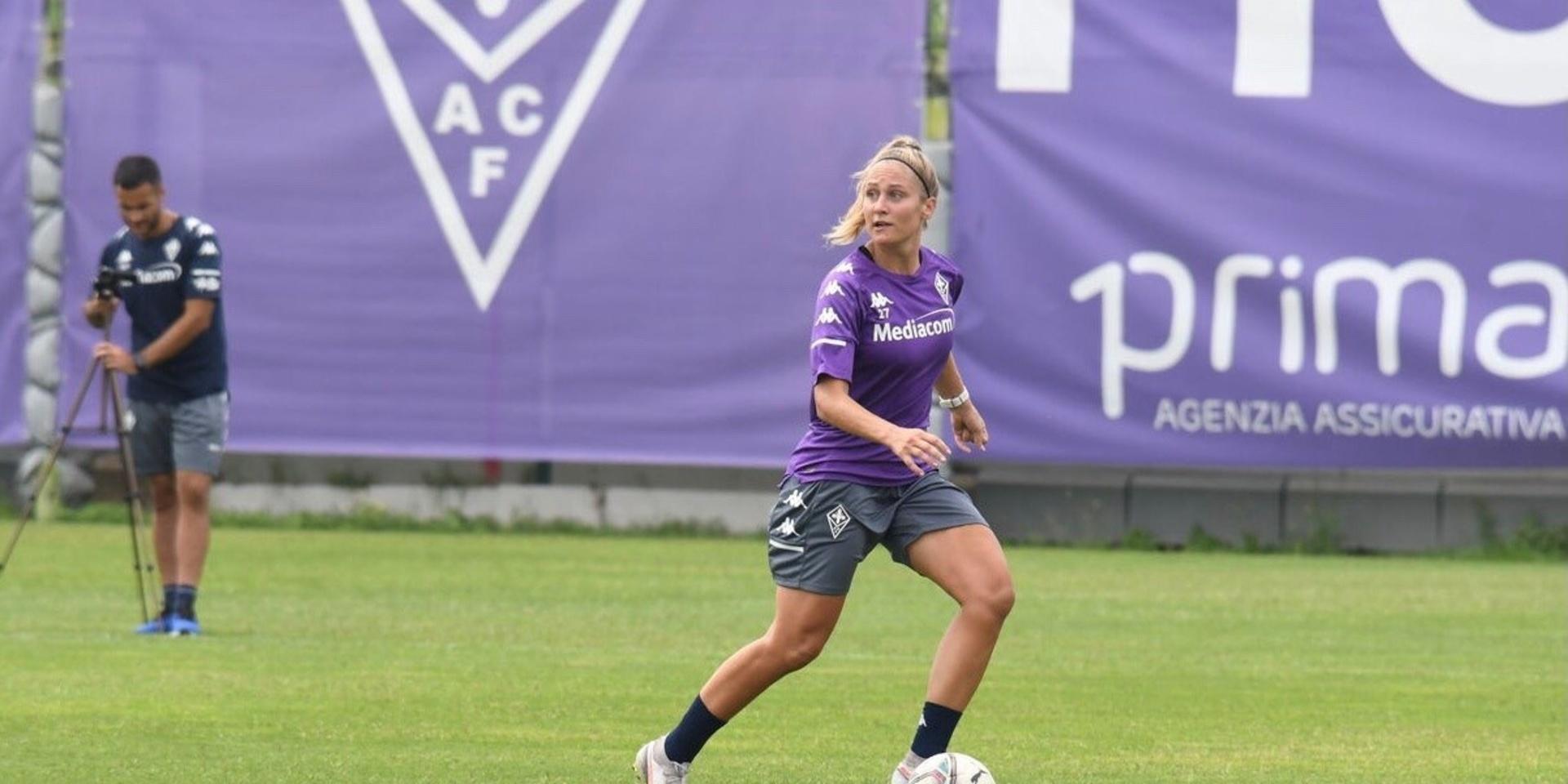 29 augusti gör Karin Lundin förhoppningsvis sin debut i den lila tröjan. 