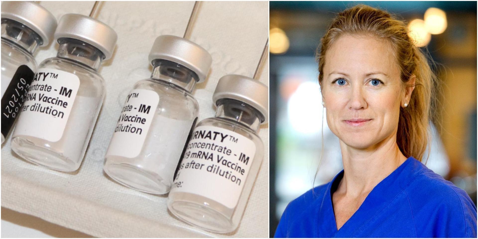 Försök att ta båda doserna på samma ställe om det går, annars löser vi det, säger vaccinsamordnare Kristine Rygge.