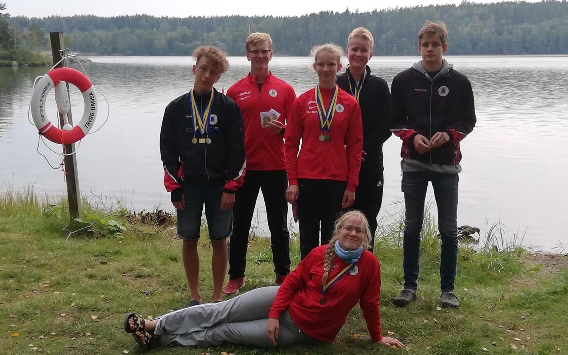 Storm Sivebrant, David Nilsson, Rut Stening, William Falkenström, Sandro Lacko och Emilia Nilsson gjorde fina resultat vid kanot-SM för maraton.
