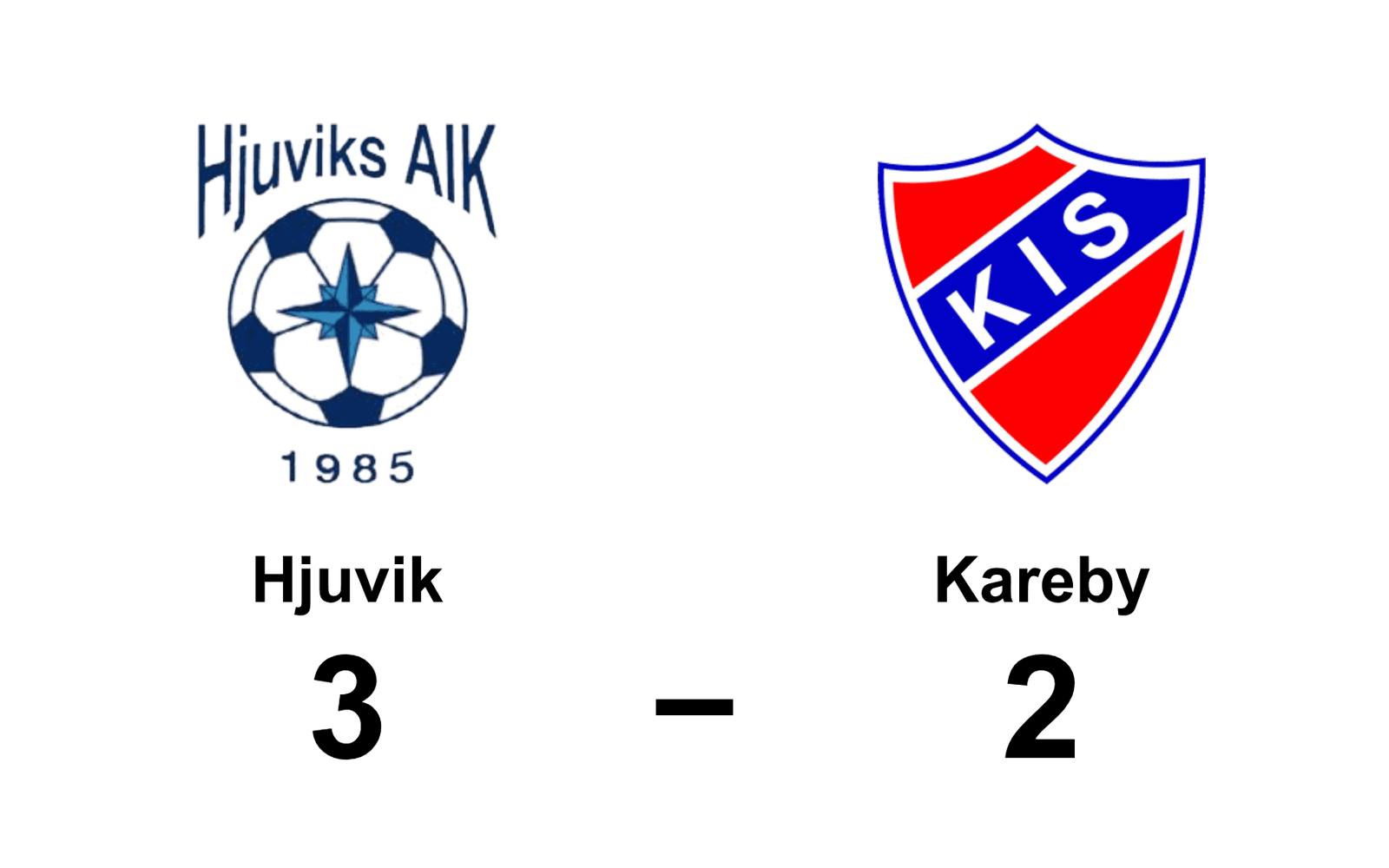 Hjuviks AIK vann mot Kareby IS