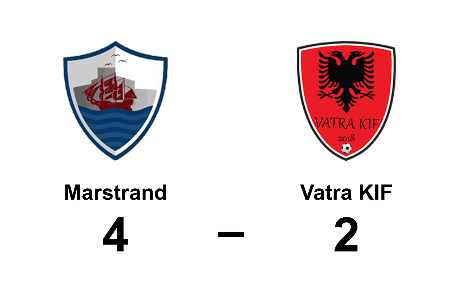 Marstrands BK vann mot Vatra KIF