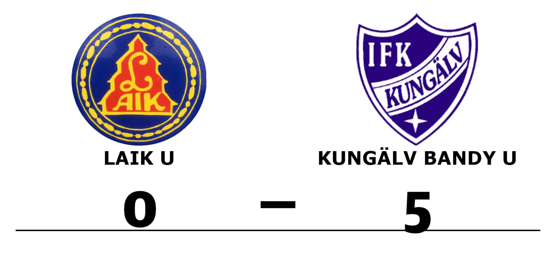 Lidköpings AIK U förlorade mot IFK Kungälv
