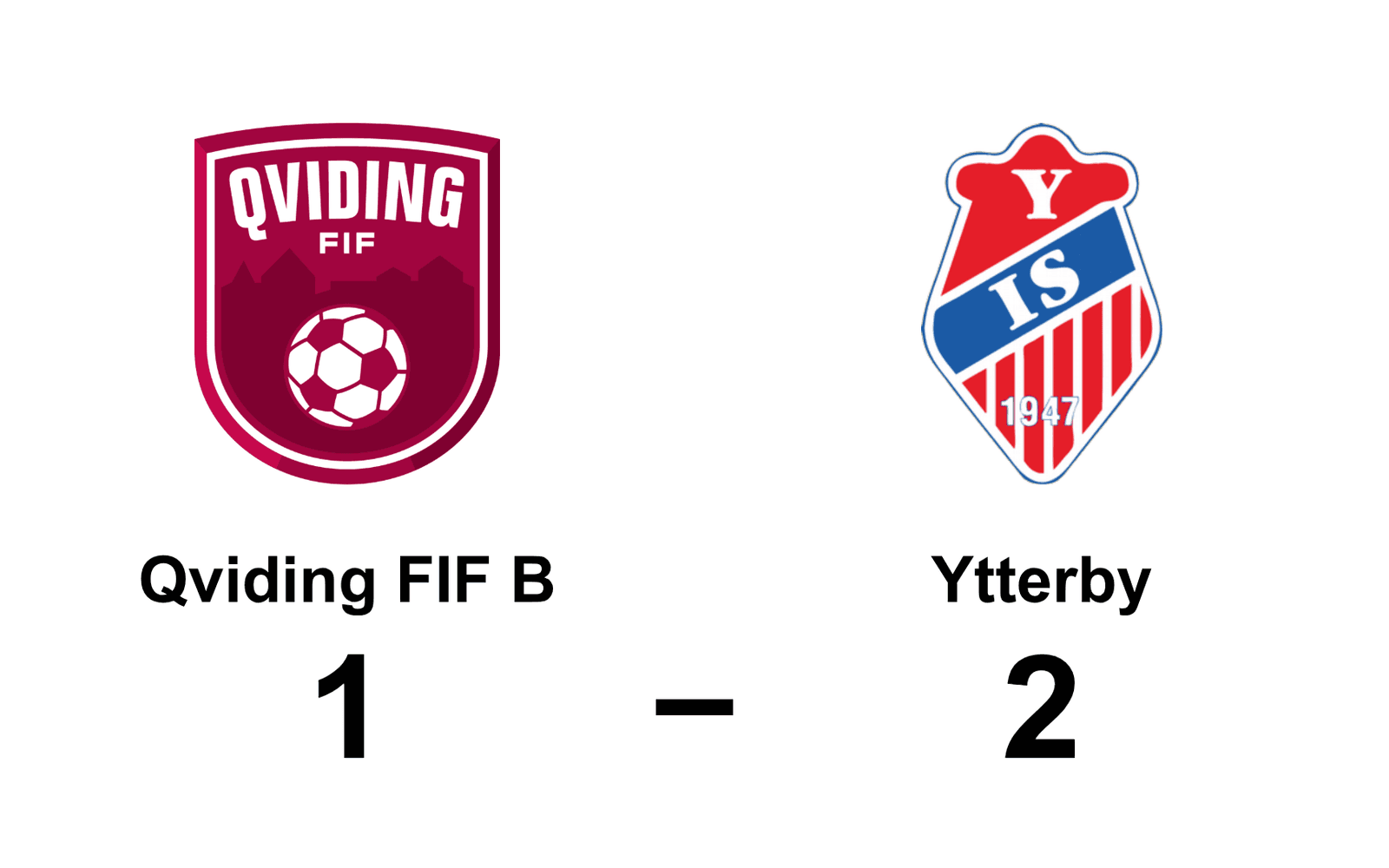 Qviding FIF dam B förlorade mot Ytterby IS dam