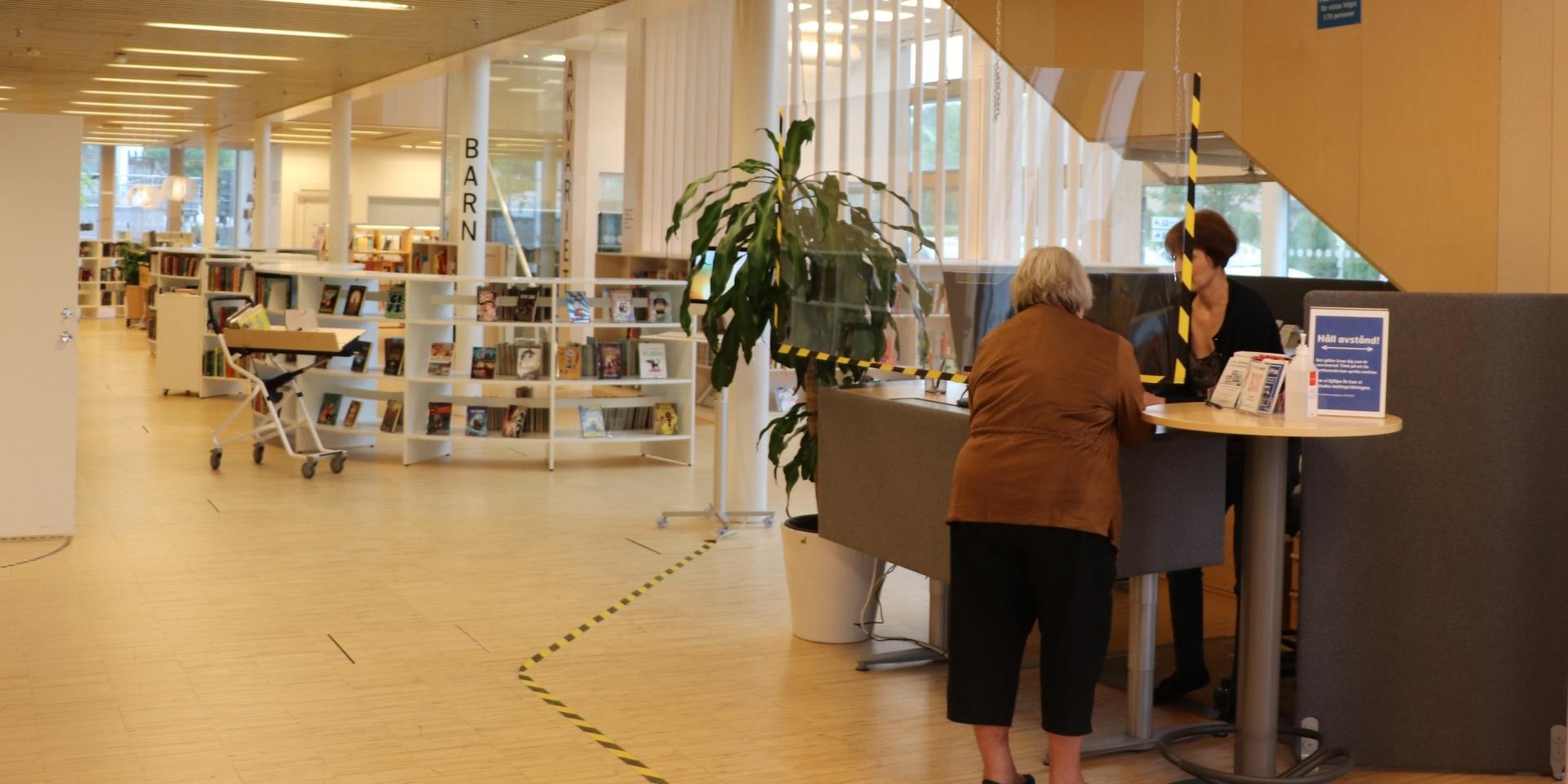 Det är ’business as usual’ på Kungälvs bibliotek 