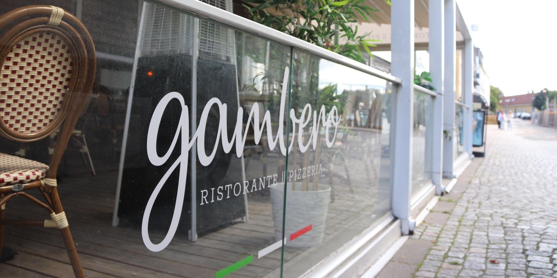 Il Gambero ligger på Västra gatan. Nu ligger restaurangen ute till försäljning. 