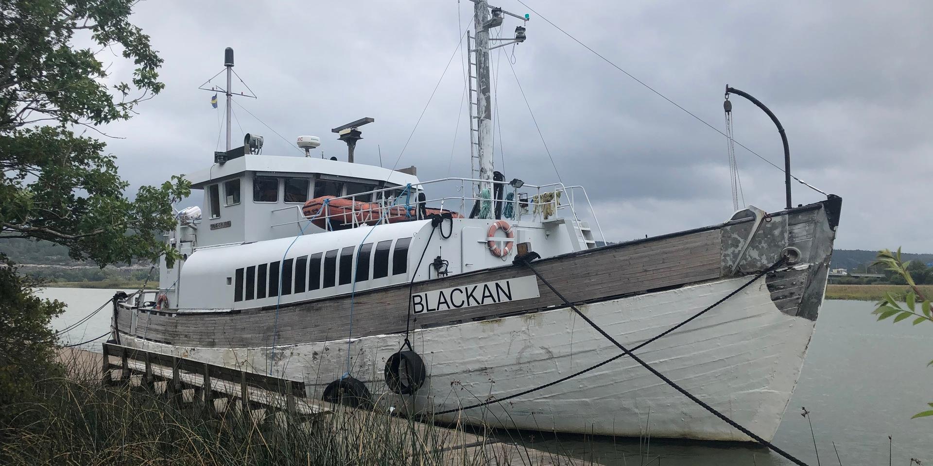 Blackan, dykfartyg från Göteborg.