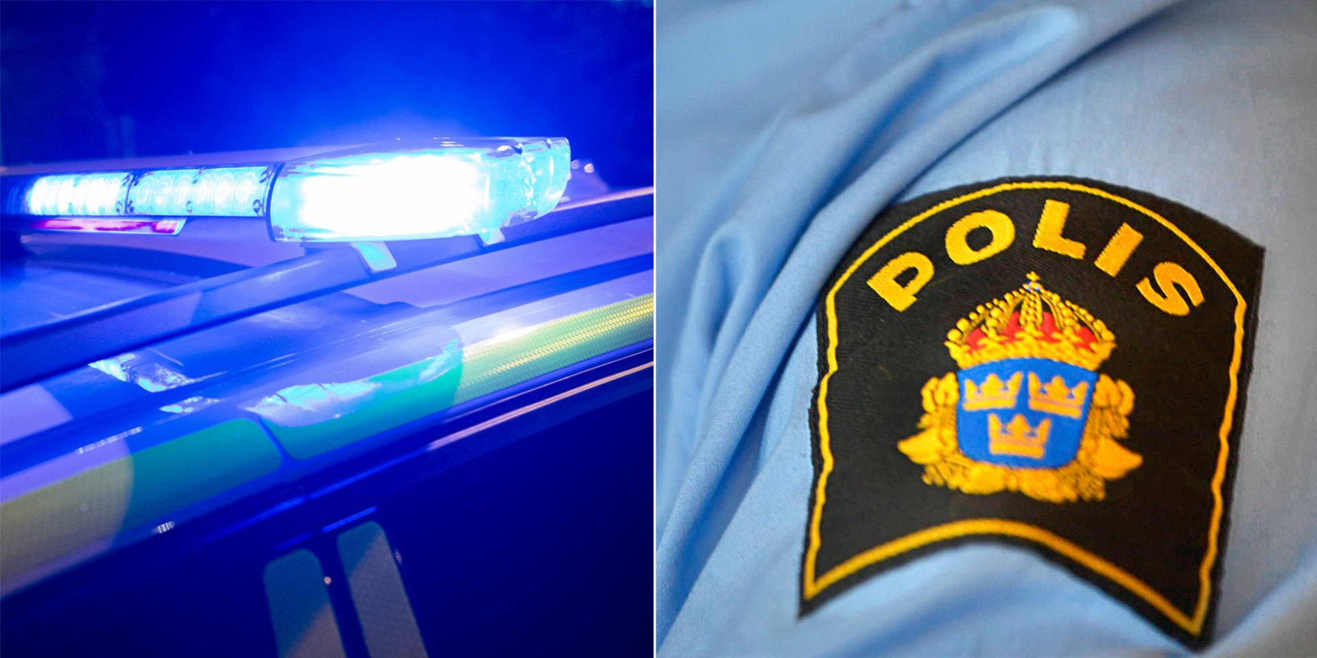 Tre män befann sig vid Solängens förskola i Kungälv när patrullerande polis dök upp.