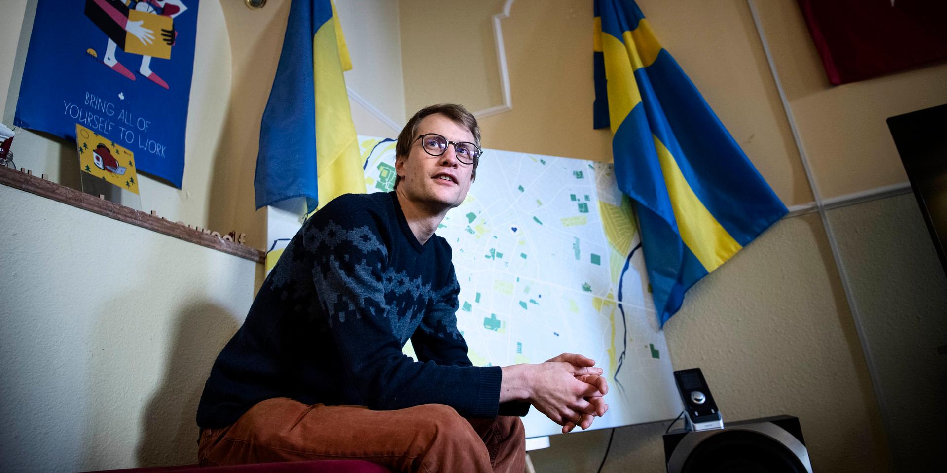 Andreas Flodström har i dagsläget inga planer på att lämna Ukraina. Arkivfoto: Stefan Berg