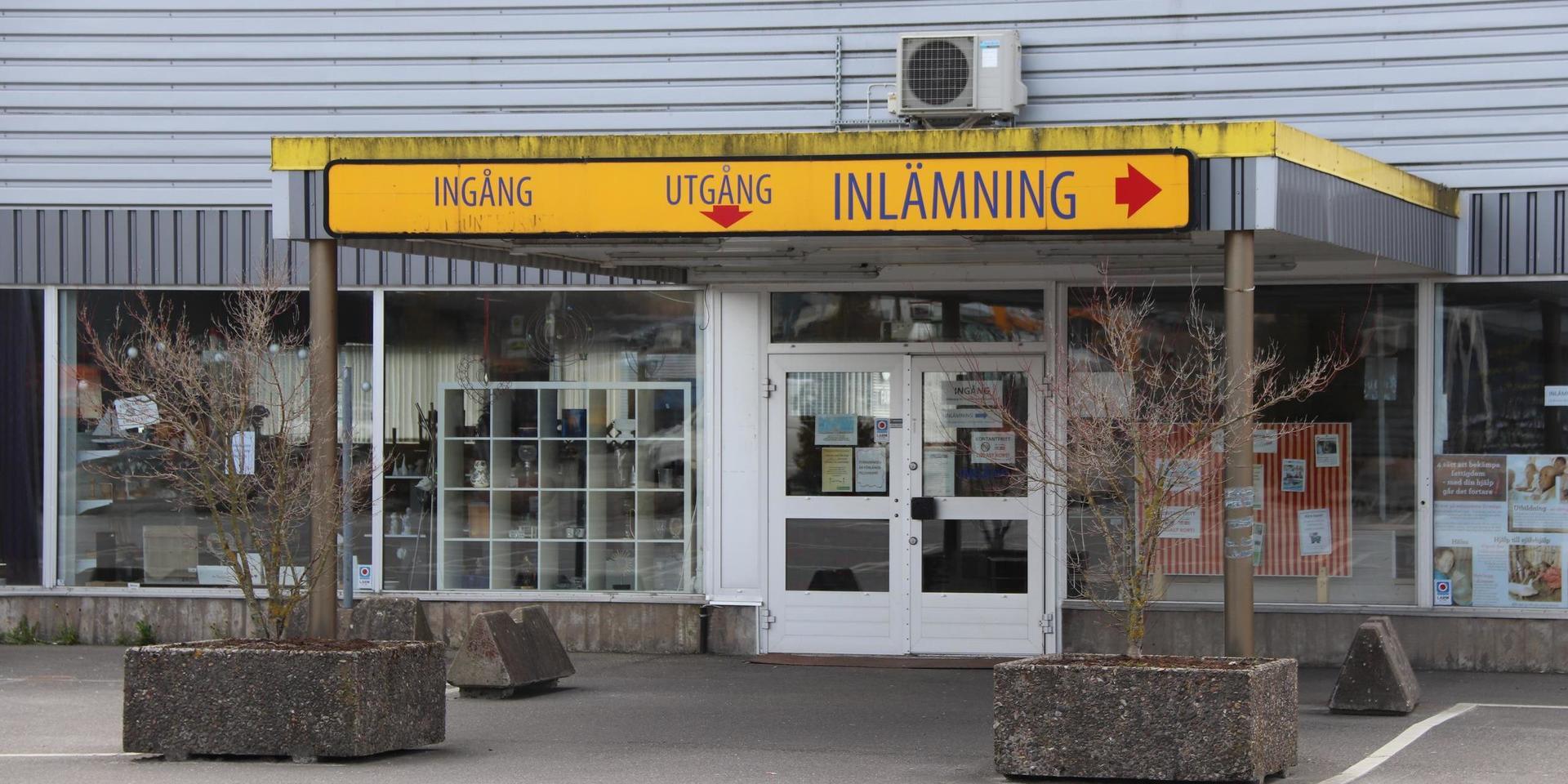 Pingskyrkans second hand i Kungälv.