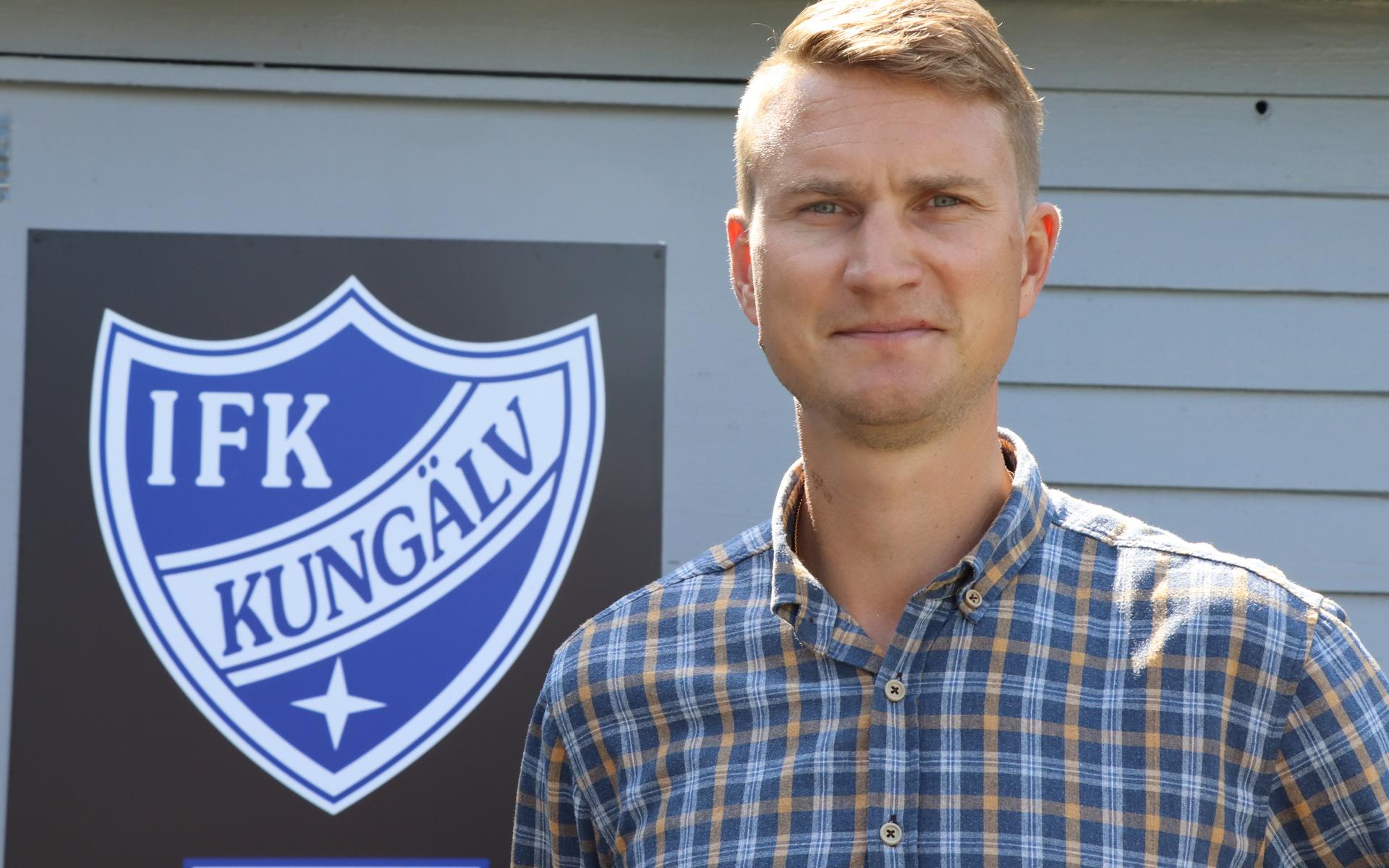 Henrik Carlson, sportchef hos IFK Kungälv.