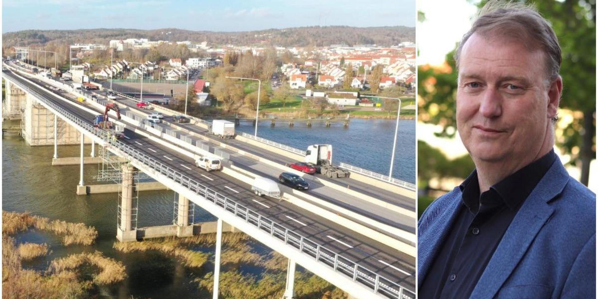 Anders Holmensköld (M) sitter med i styrgruppen som planerar en höghastighetsjärnväg till Oslo med station i Kungälv under E6. 