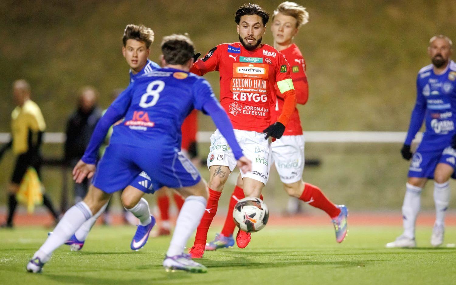 IK Kongahälla spelade lika mot Torslanda IK