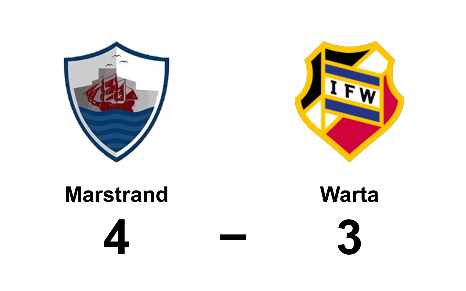 Marstrands BK vann mot IF Warta